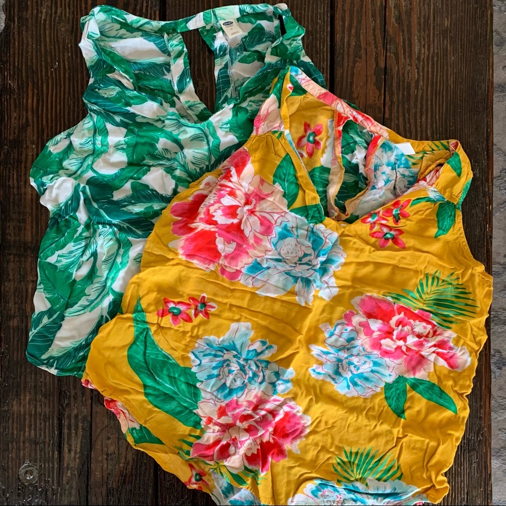 Tropical tank top